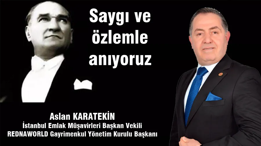 Aslan Karatekin 10 Kasım Mesajı
