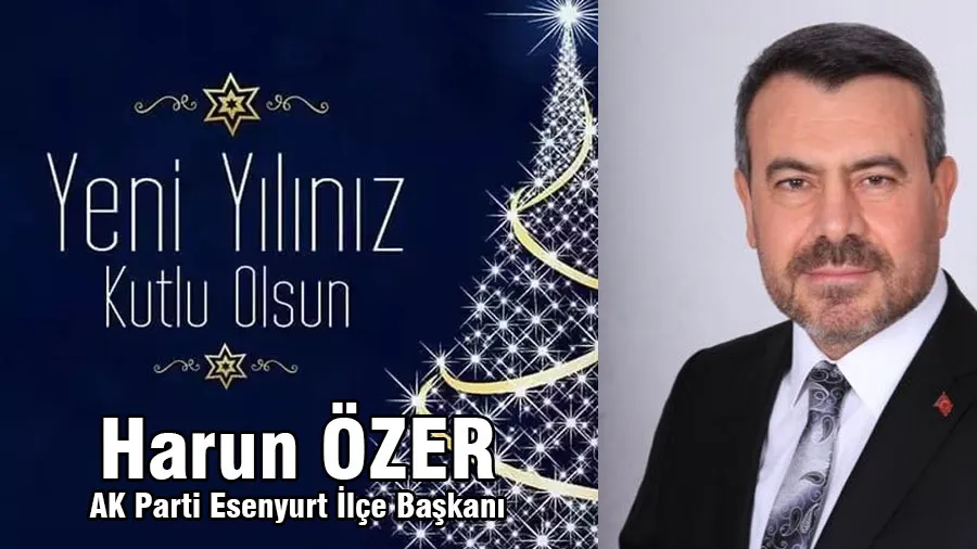 Harun Özer  Yeni Yıl Kutlama İlanı