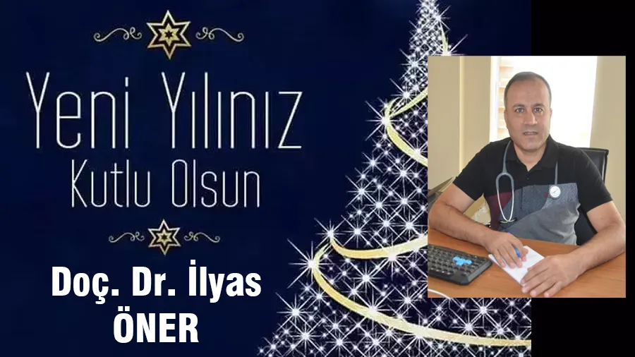 İlyas Öner Yeni Yıl Kutlama İlanı