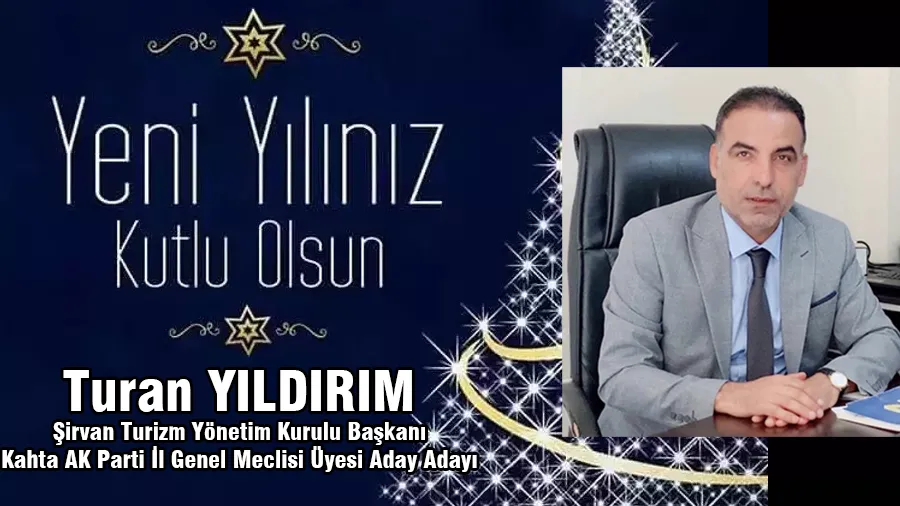 Turan Yıldırım Yeni Yıl Kutlama İlanı