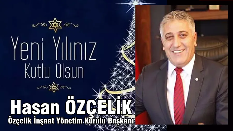 Hasan Özçelik Yeni Yıl Kutlama İlanı