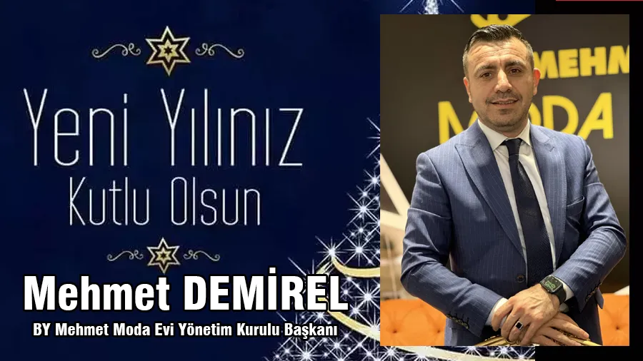 Mehmet Demirel Yeni Yıl Kutlama İlanı