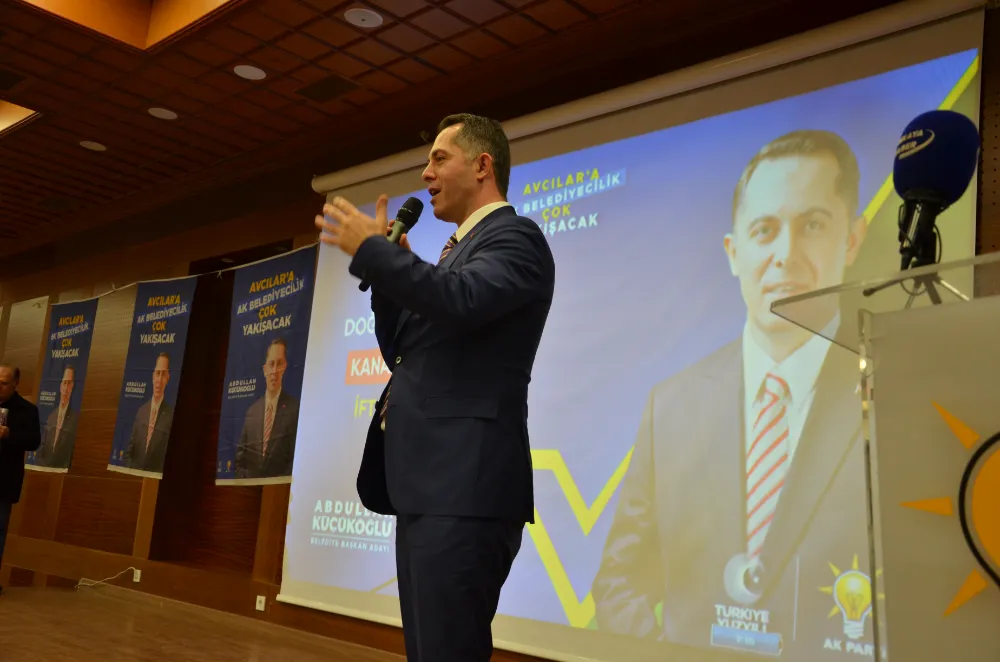 AK BELEDİYECİLİK GELECEK, HİZMET GELECEK, YÜZLER GÜLECEK...