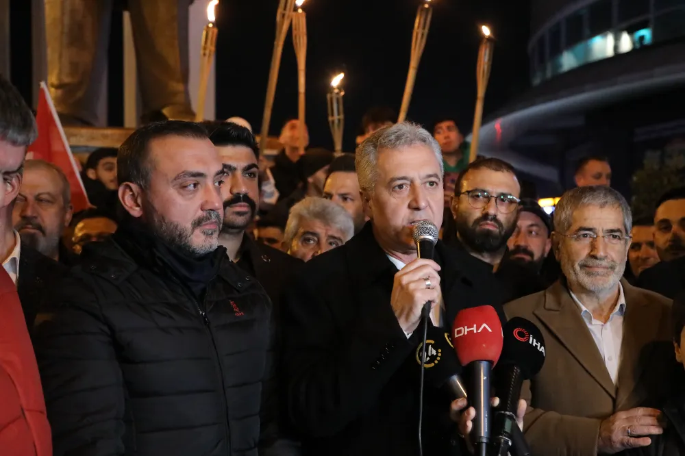 Zaferin meşalesi” Mimaroba’da yandı.
