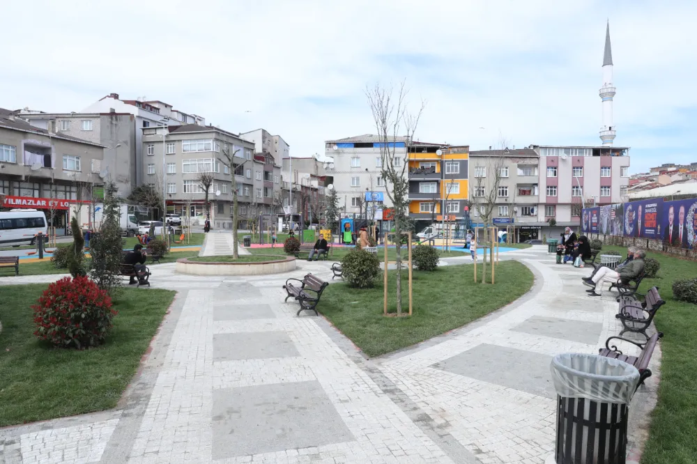 50.yıl mahallesine yeni bir park 