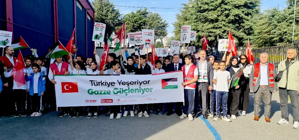 “Türkiye Yeşeriyor Gazze Güçleniyor” Projesiyle Anlamlı Fidan Dikimi
