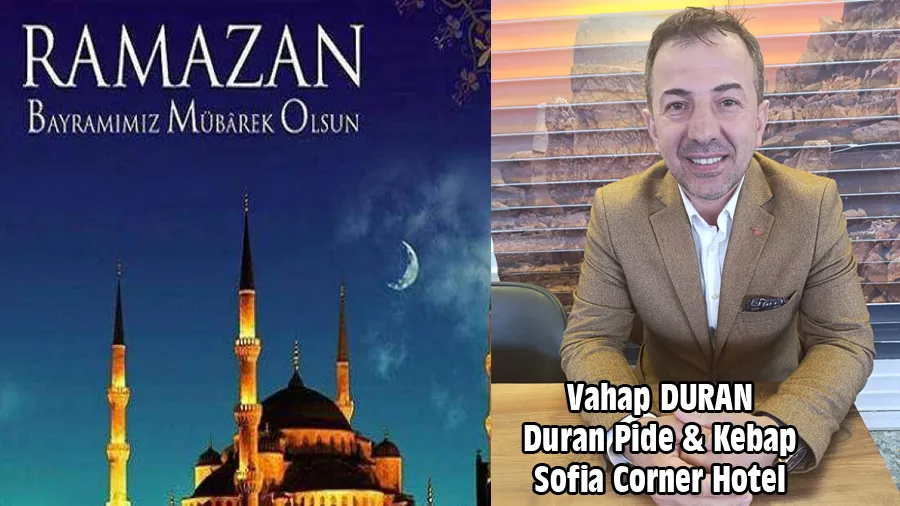 Vahap Duran Ramazan Bayramı Kutlama Mesajı