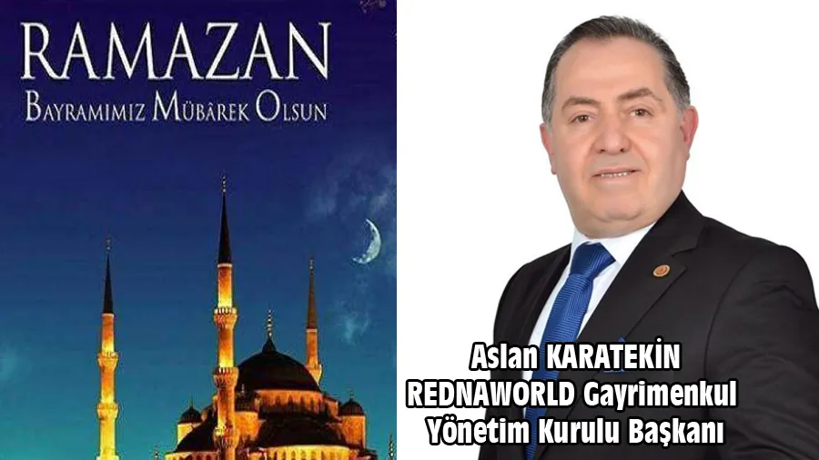 Aslan Karatekin Ramazan Bayramı Kutlama Mesajı