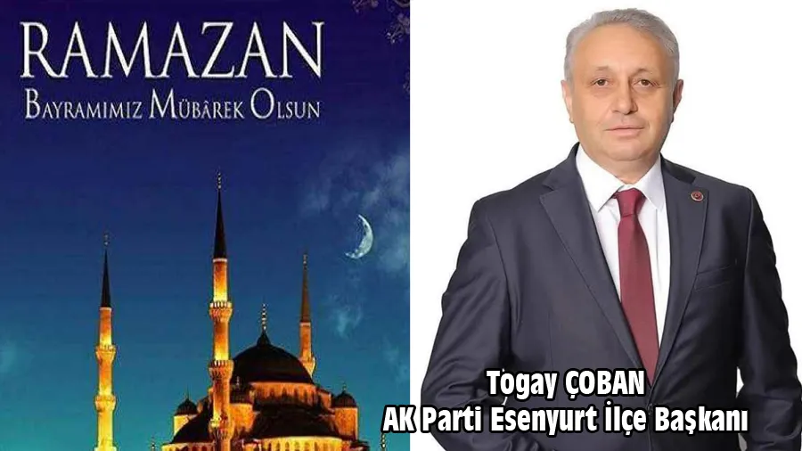 Togay Çoban Ramazan Bayramı Kutlama Mesajı