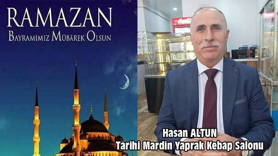 Hasan Altun Ramazan Bayramı Kutlama Mesajı
