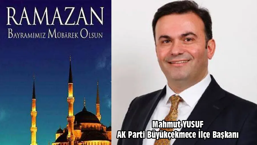 Mahmut Yusuf Ramazan Bayramı Kutlama Mesajı